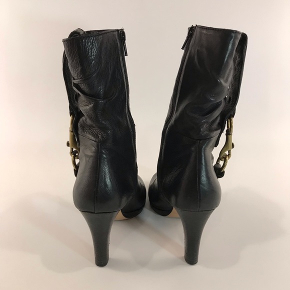 Coach torree Black Leather Boots - Picture 3 of 8
